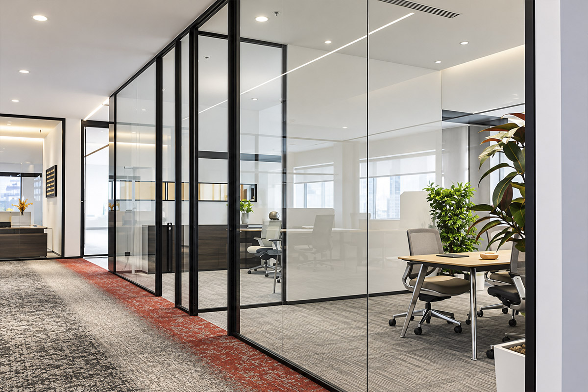 Elegant interior with DOORs